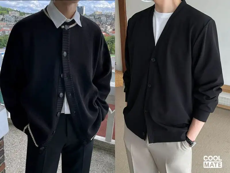 Phối áo cardigan đi đám cưới mùa đông