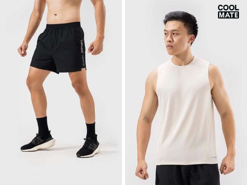 Chọn phối tank top và quần short