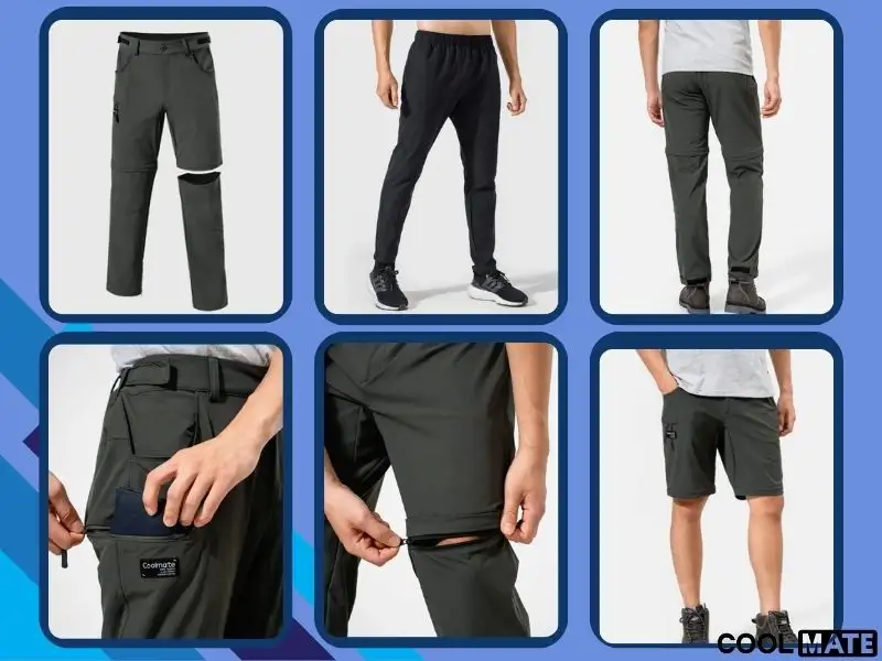 Quần Dài Nam Tháo Ống UT Pants 2 in 1