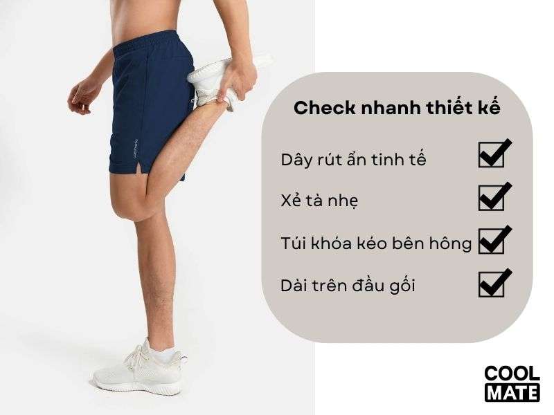 Quần thể thao nam 7 inch Ultra Shorts của Coolmate