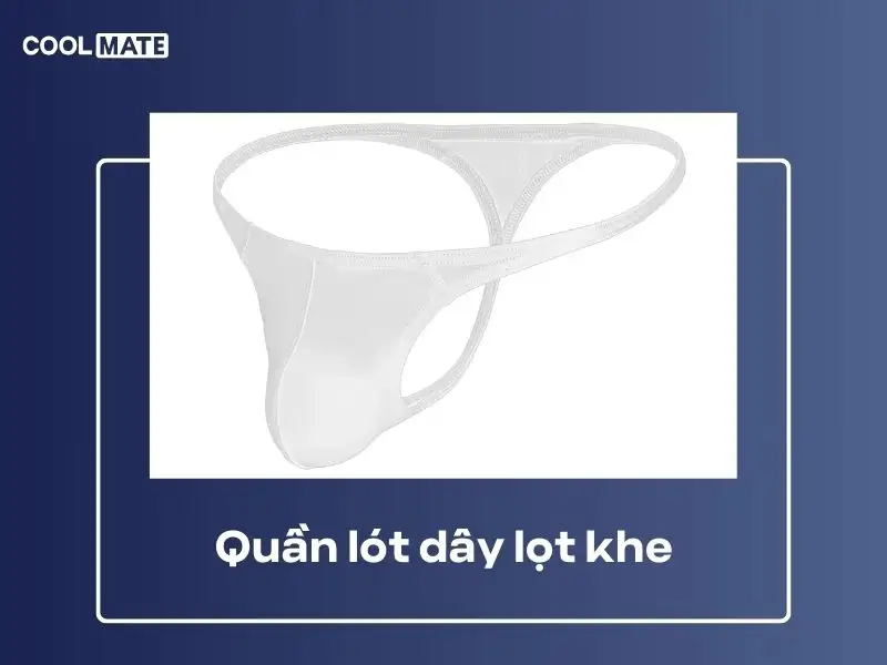 quần dây nam lọt khe