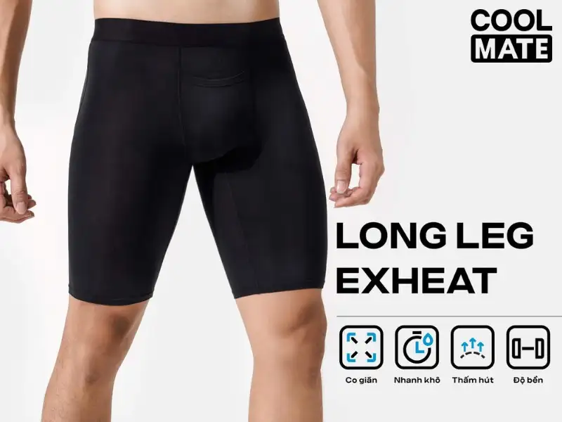 Quần lót nam long leg Coolmate sở hữu những ưu điểm vượt trội