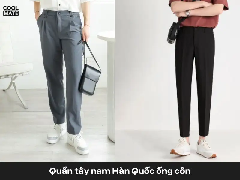 quần tây nam ống côn