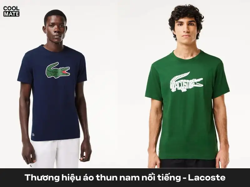 Áo thun nam thương hiệu Lacoste