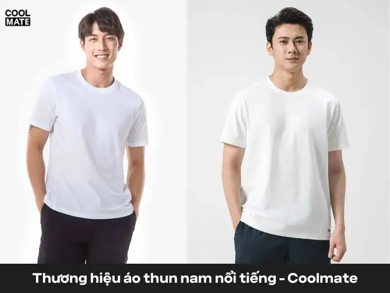 Áo thun nam thương hiệu coolmate