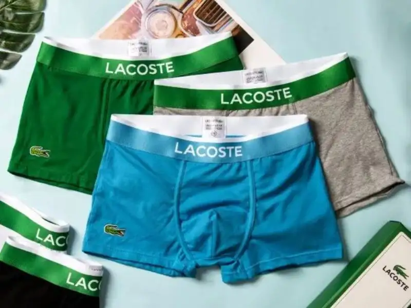 Quần lót nam Lacoste - chất liệu thun mềm mại, thiết kế tinh tế