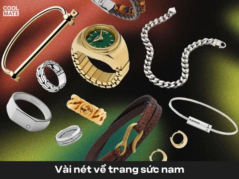 vài nét về trang sức nam