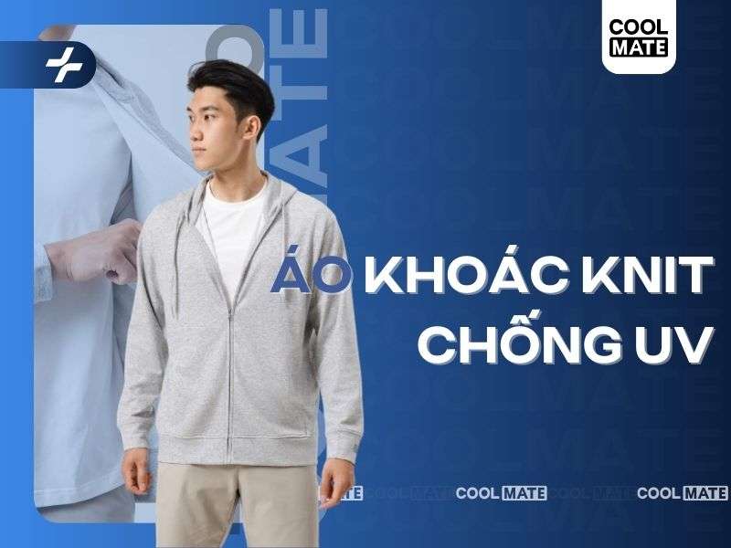 Áo Khoác Knit Đa Năng Chống UV