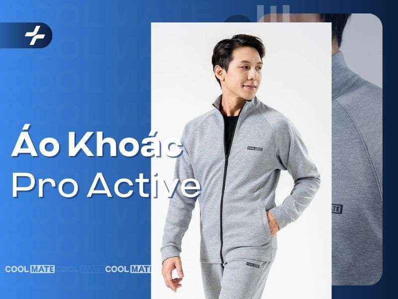 Áo Khoác Nam Thể Thao Pro Active