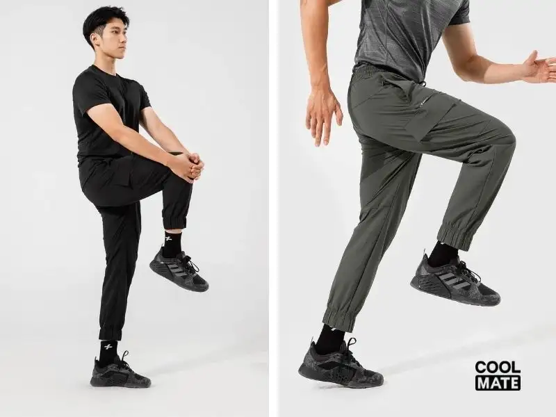 Thoải mái vận động với quần jogger Coolmate thể thao