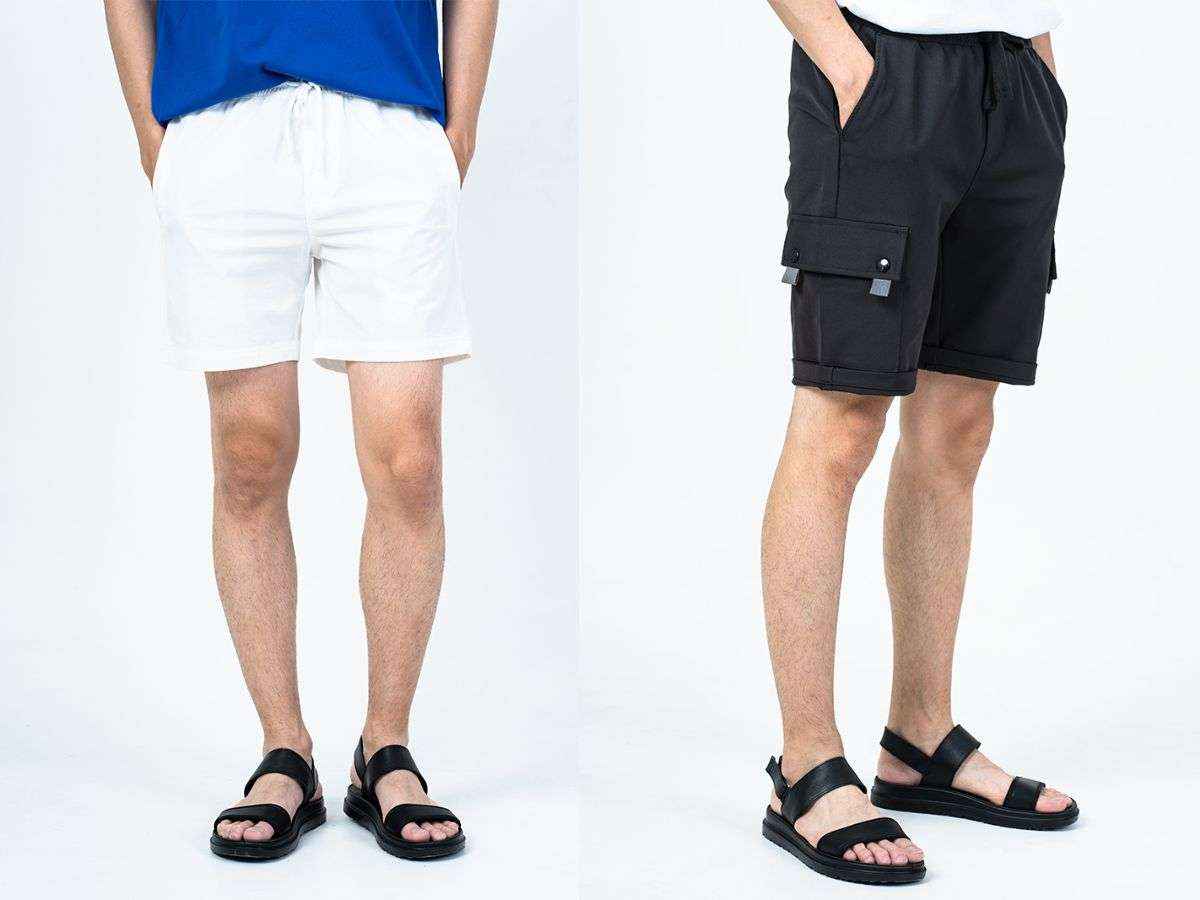 Combo Sandal cùng Quần Short cho ngày hè năng động