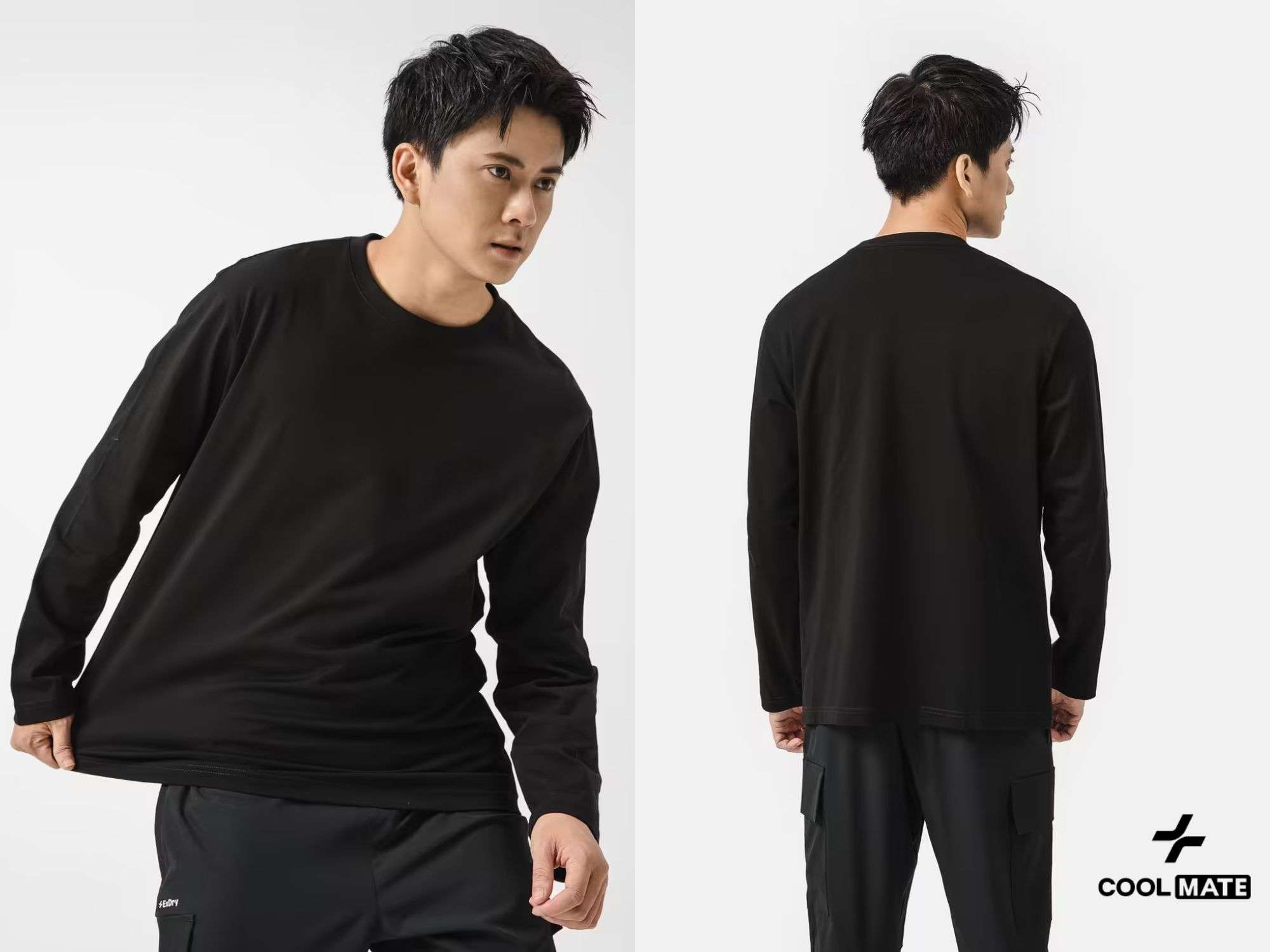 Chất liệu 100% Cotton tạo cảm giác mềm mại, thoáng khí