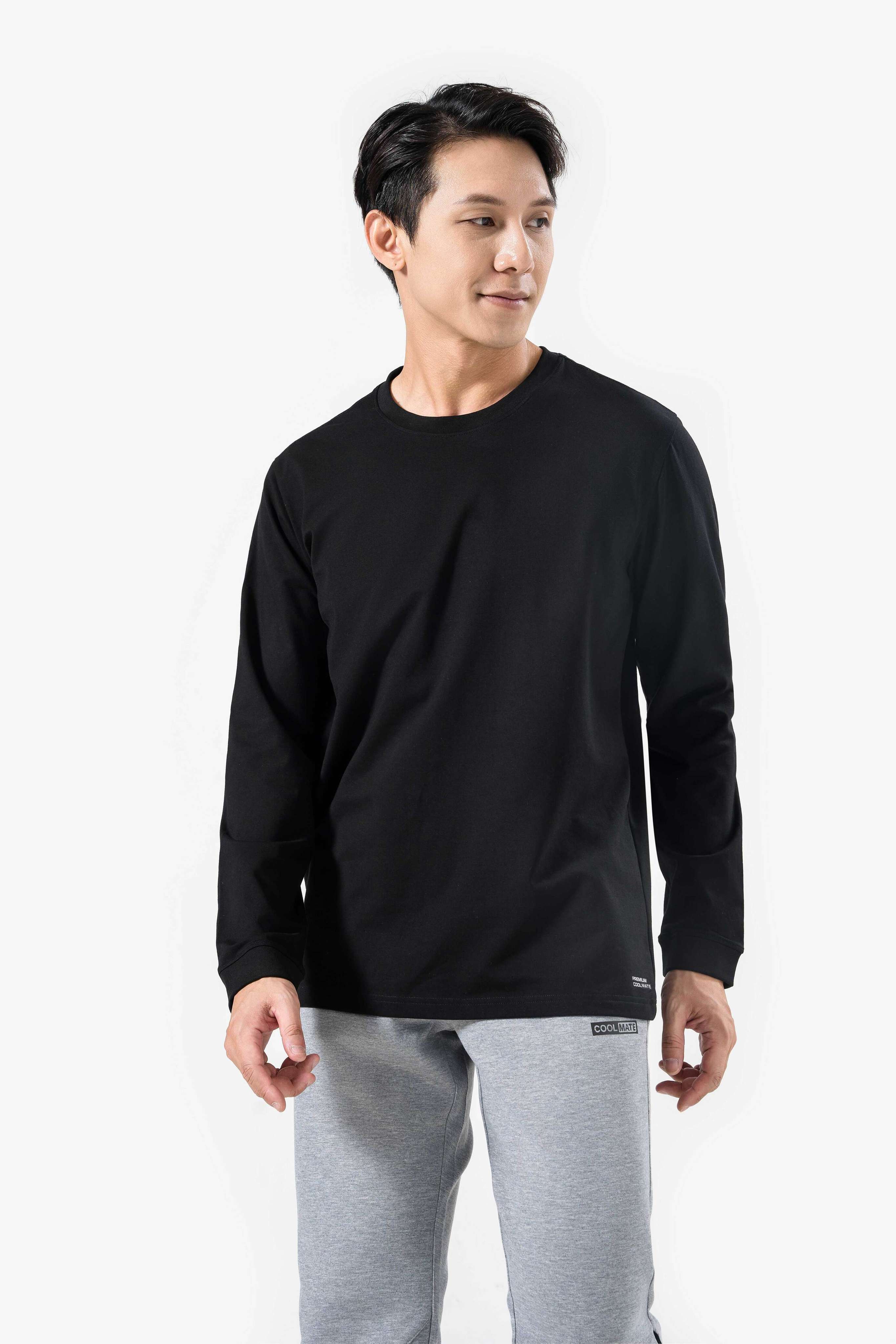 Áo dài tay Cotton Compact