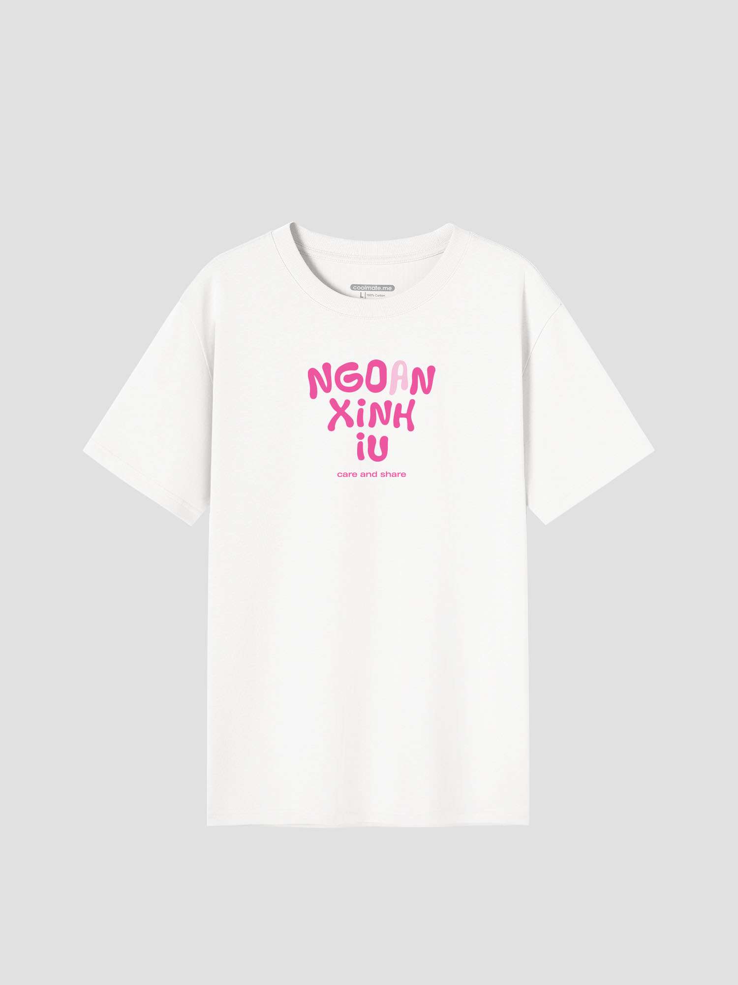 Áo in Cotton CARE SHARE - ÁO ẤM CHO EM - NGOAN XINH YÊU