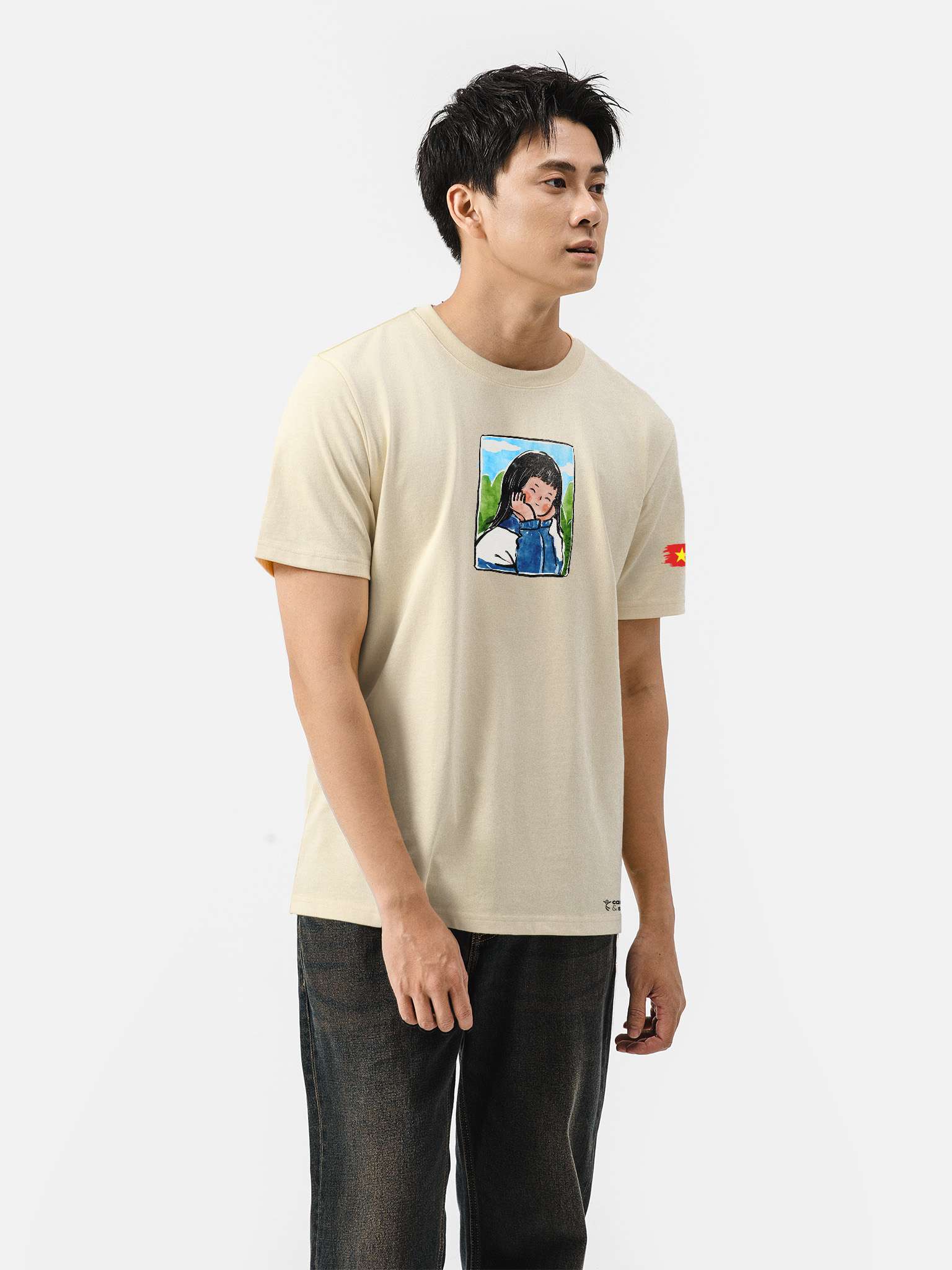 Áo in C&S Kỷ yếu trên bản - Em làm duyênn