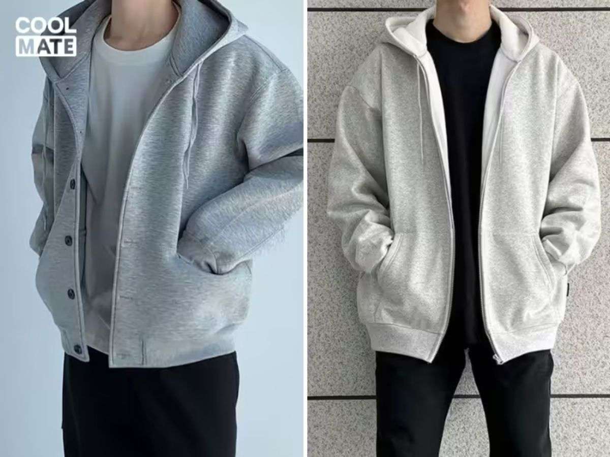 Không chỉ giữ ấm, áo khoác hoodie còn mang lại vẻ ngoài trẻ trung và năng động