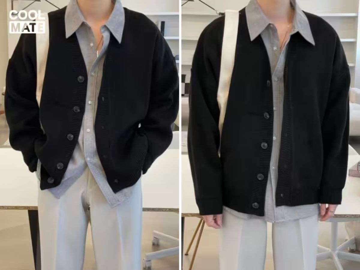 Sự ấm áp và thời trang từ áo khoác len giúp bạn luôn phong cách trong mùa đông