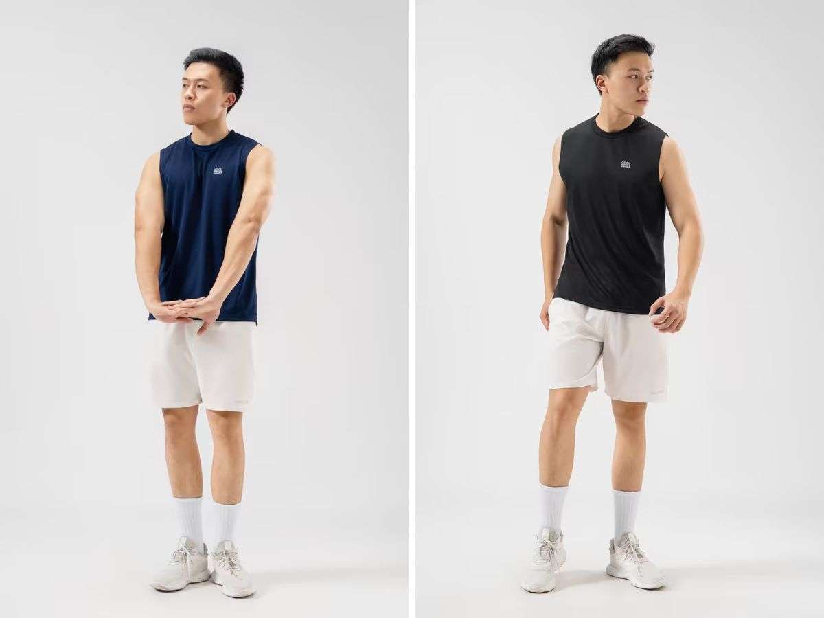 Trải nghiệm thực tế khi sử dụng Áo Sleeveless thể thao Active Essentials