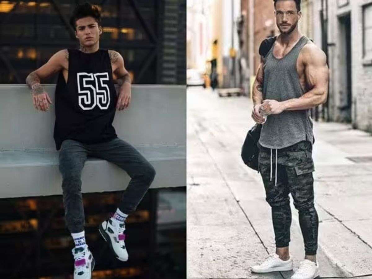 Áo tank top nam, hay còn gọi là áo ba lỗ, với thiết kế không tay đặc trưng