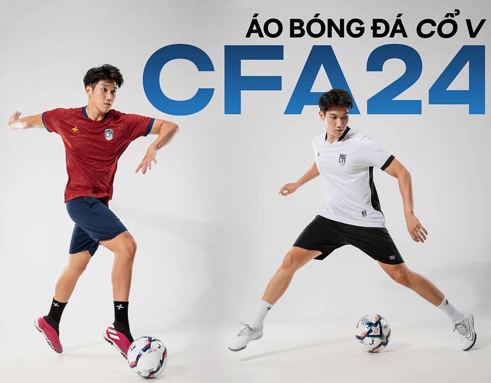 Áo Thun Bóng Đá Cổ V CFA24 Coolmate