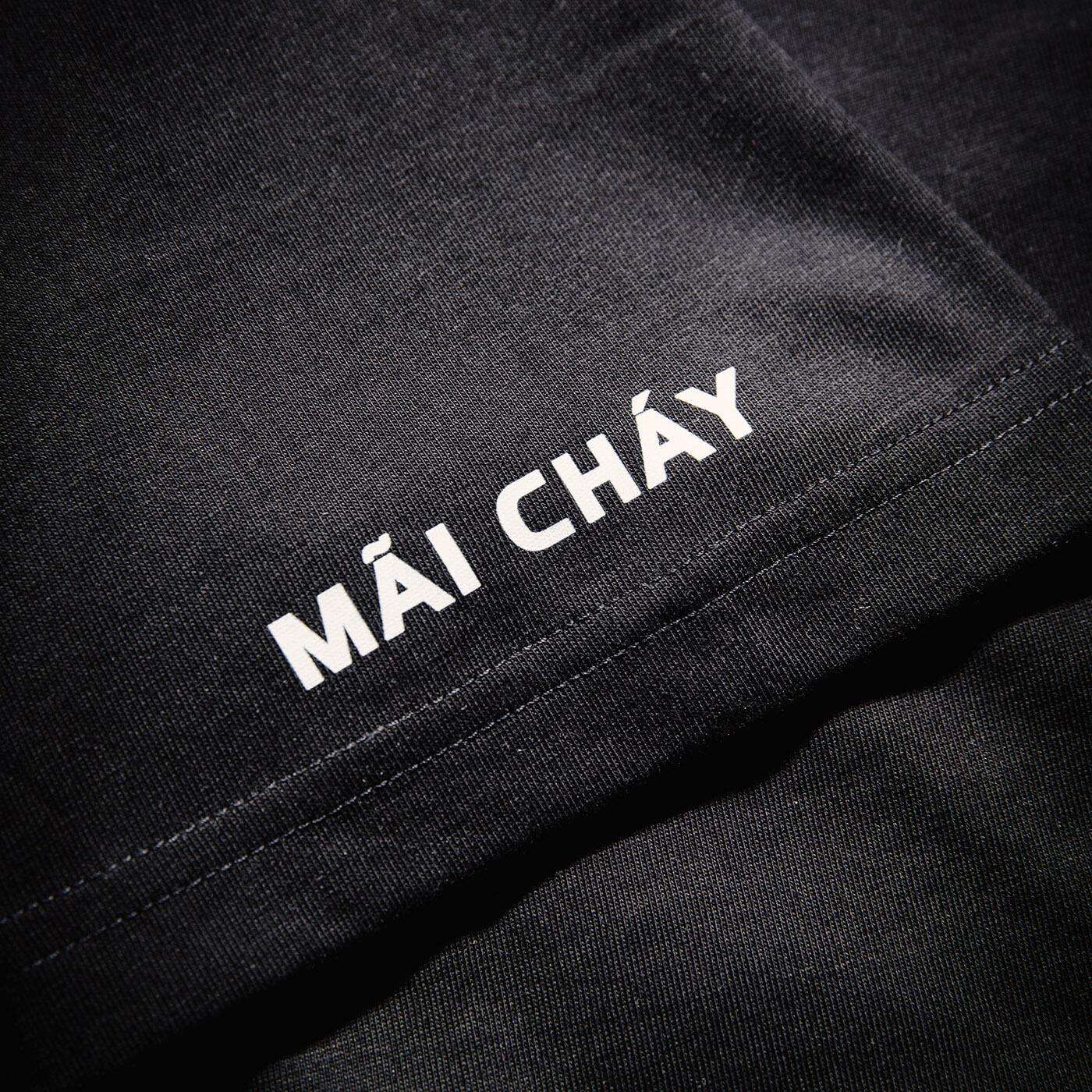 Hình in cánh tay Áo Thun Nam Viet Devils - Metallic Blaze