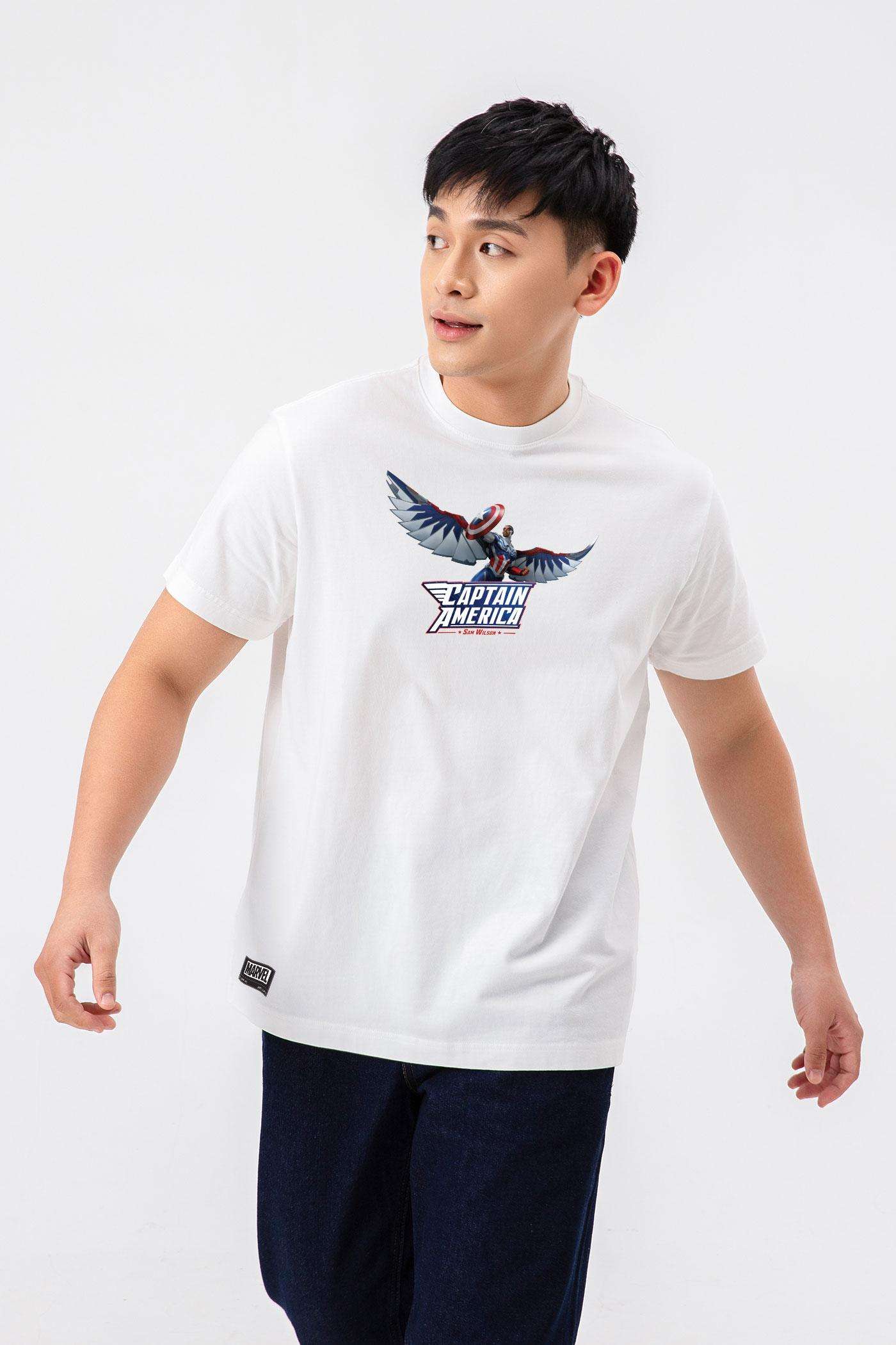 Áo thun Relaxed Fit 84RISING Marvel Captain America 