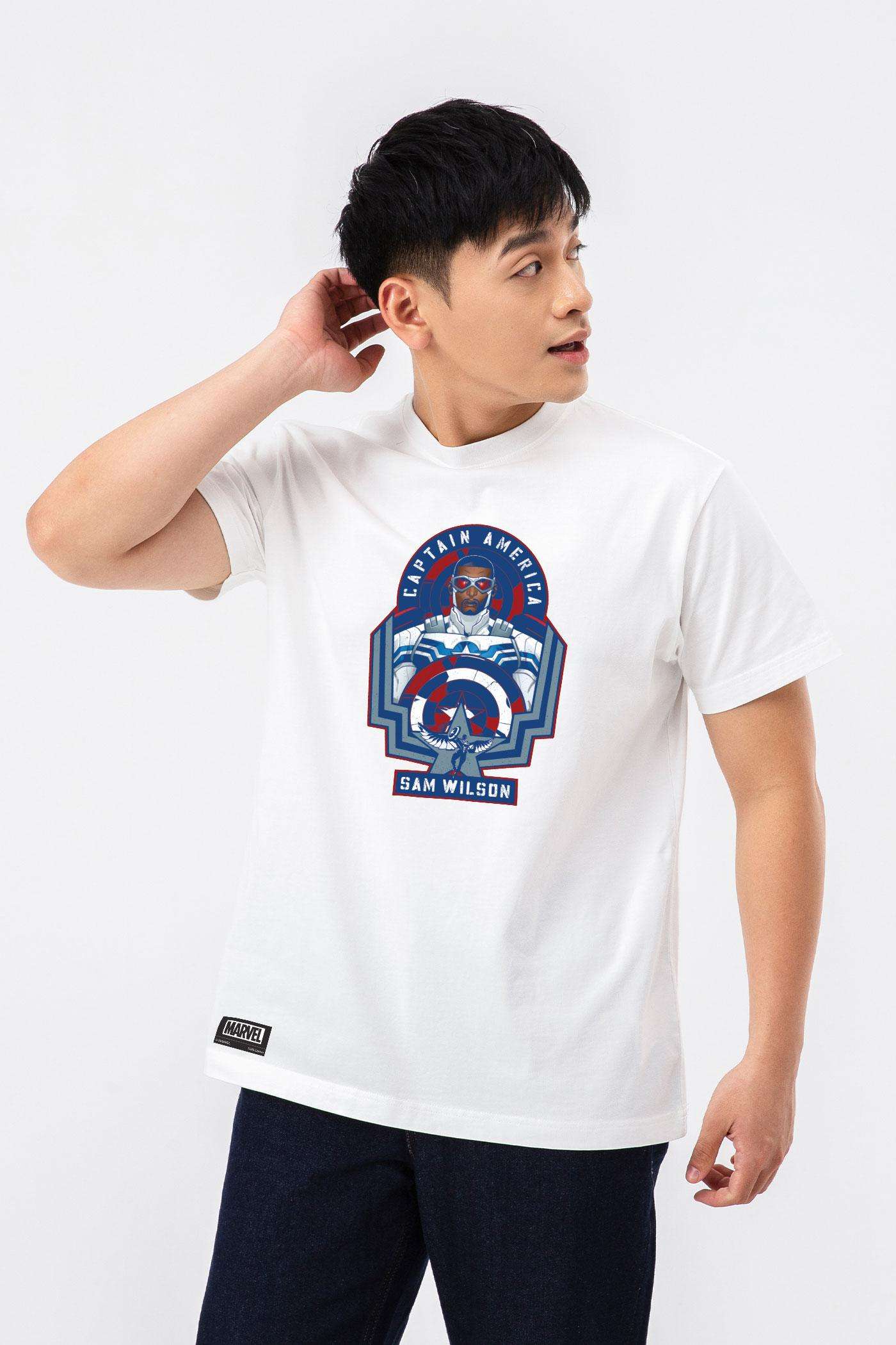 Áo thun Relaxed Fit 84RISING Marvel Captain America - The Soldier