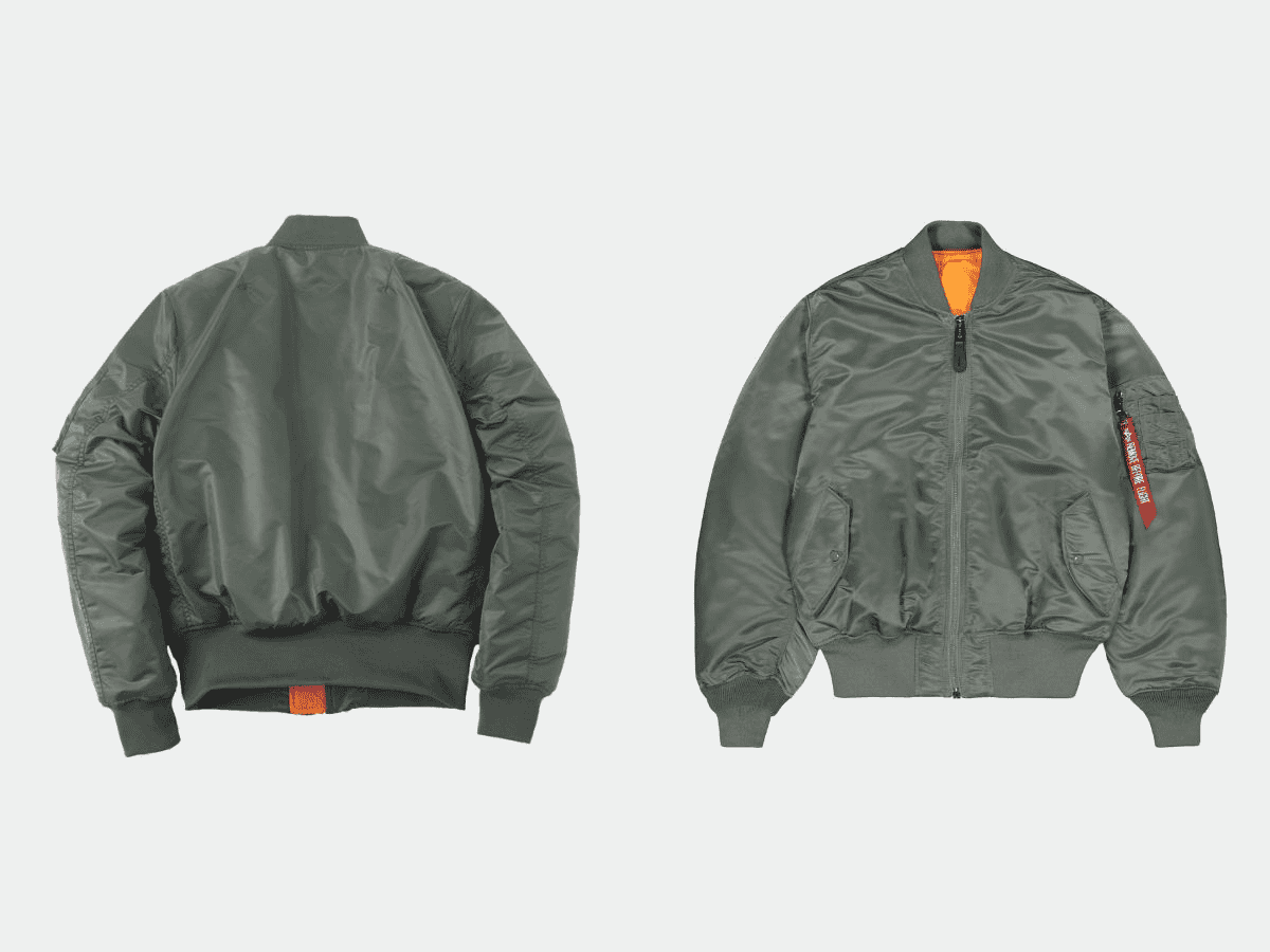 Mẫu áo khoác bomber MA-1 jacket 