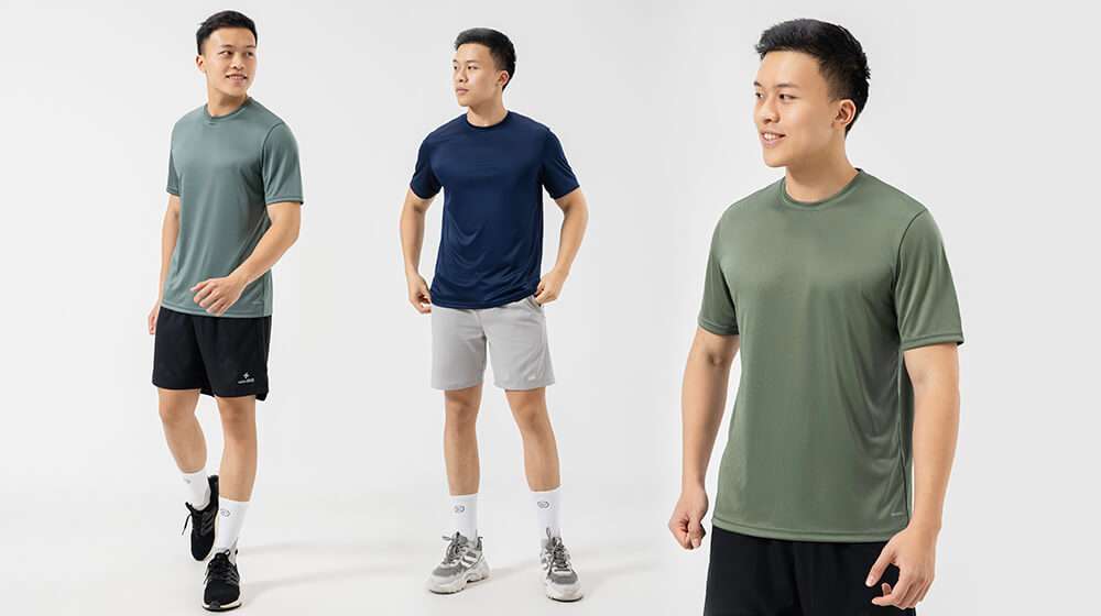 Các màu sắc của áo thun thể thao Active Basics