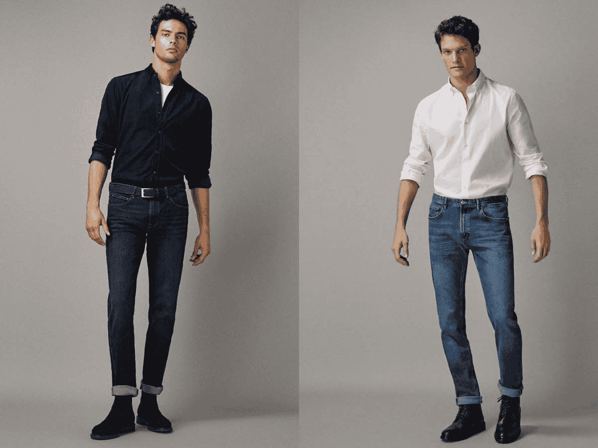 Phối giày chelsea boot và quần jeans nam
