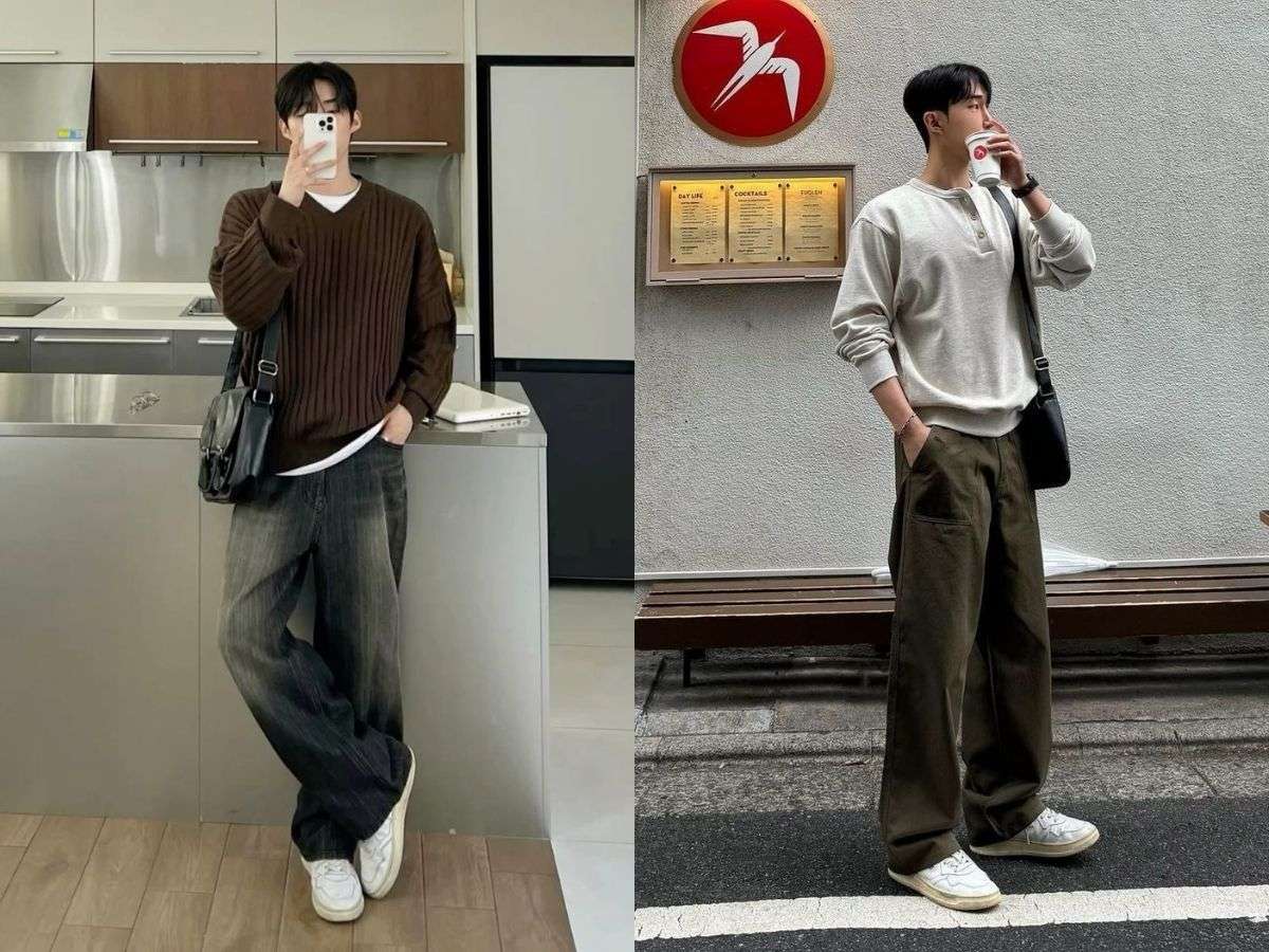 Giày trắng và các trang phục khác