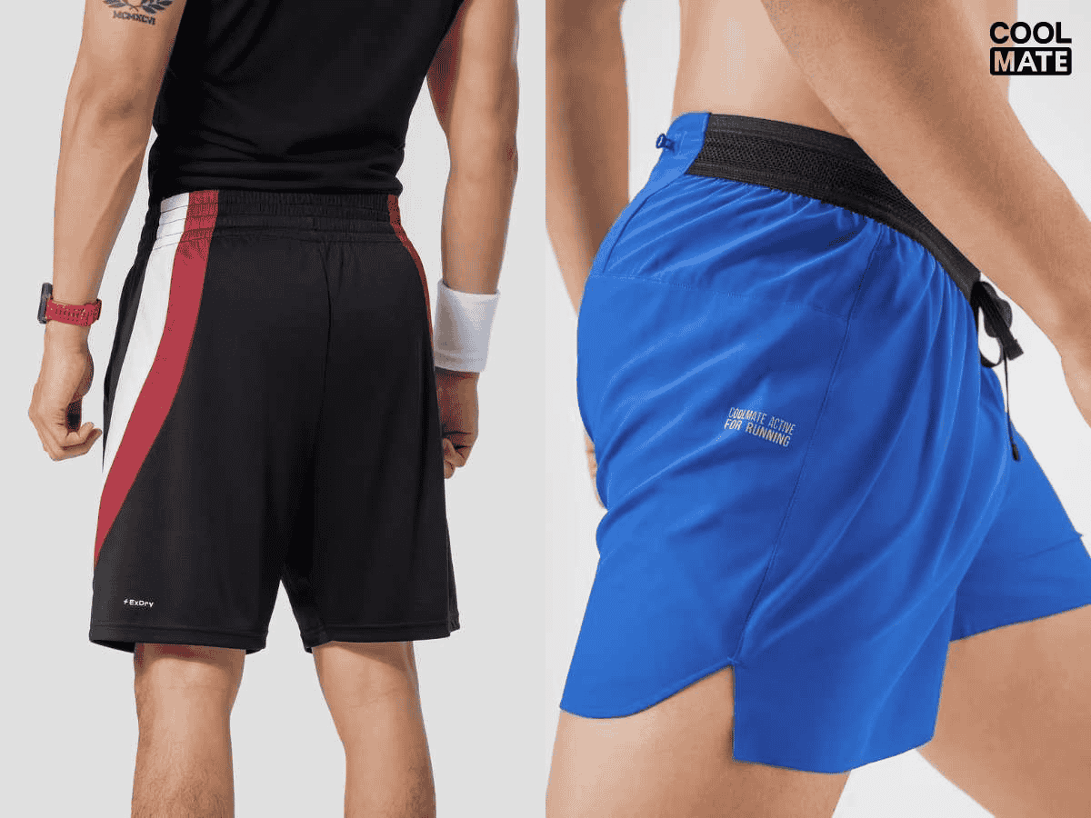 Quần short nam công nghệ Exdry Coolmate