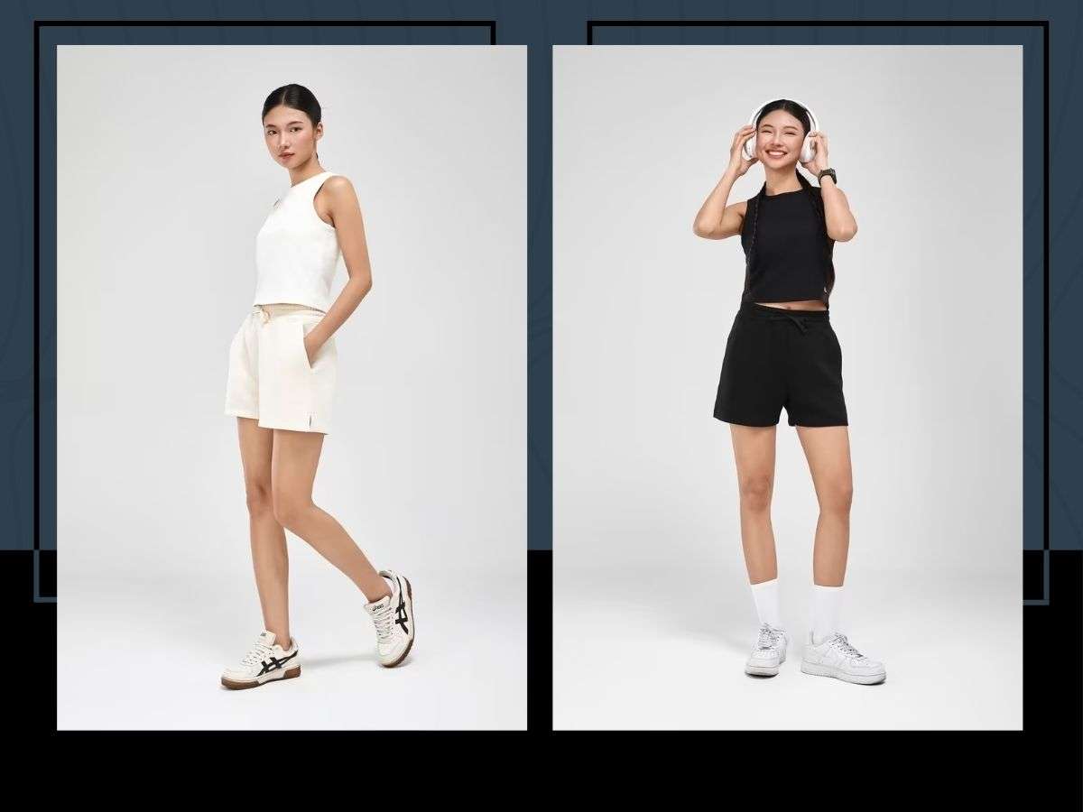 Quần short nữ cotton mềm mại, thấm hút, thoải mái
