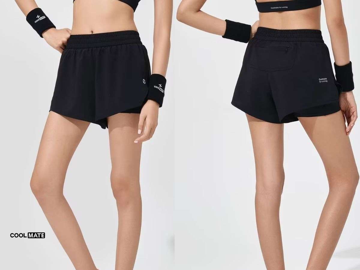 Quần short nữ 2 lớp Core Shorts 3.5 inch, siêu nhẹ, thoáng