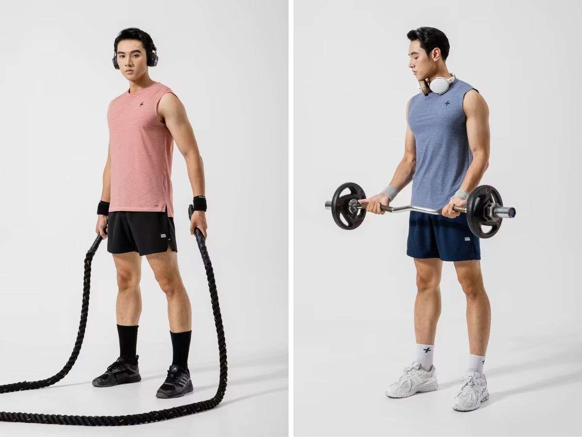 Áo này phù hợp cho tập gym, chạy bộ mà còn có thể mặc thường ngày trong mùa nóng