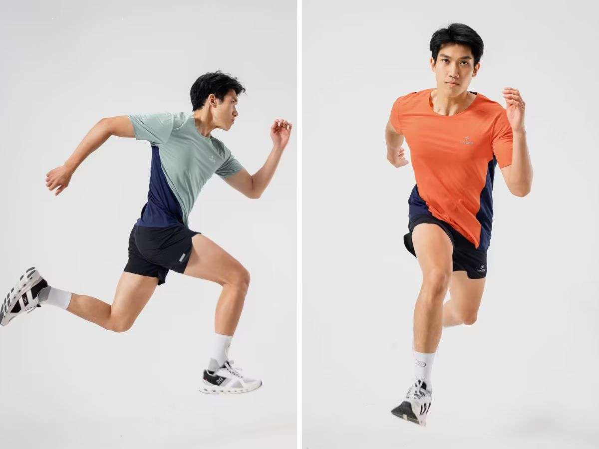 Trải nghiệm thực tế Áo thun chạy bộ không đường may CoolFast