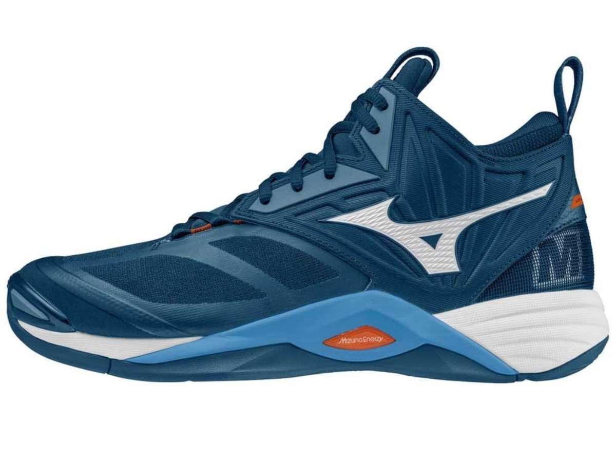Giày Mizuno Wave Momentum 2 cổ cao (Mid) màu đen