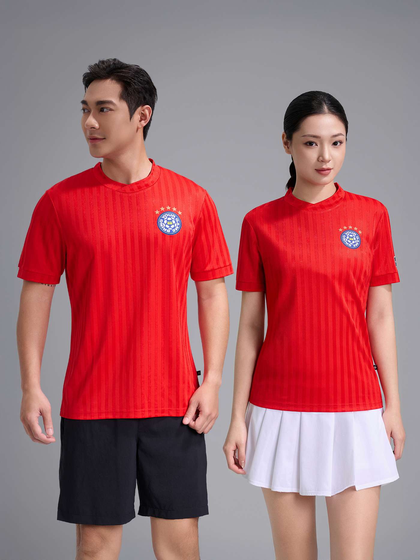Áo thun phối bo cổ Exdry ProActive World Cup - undefined
