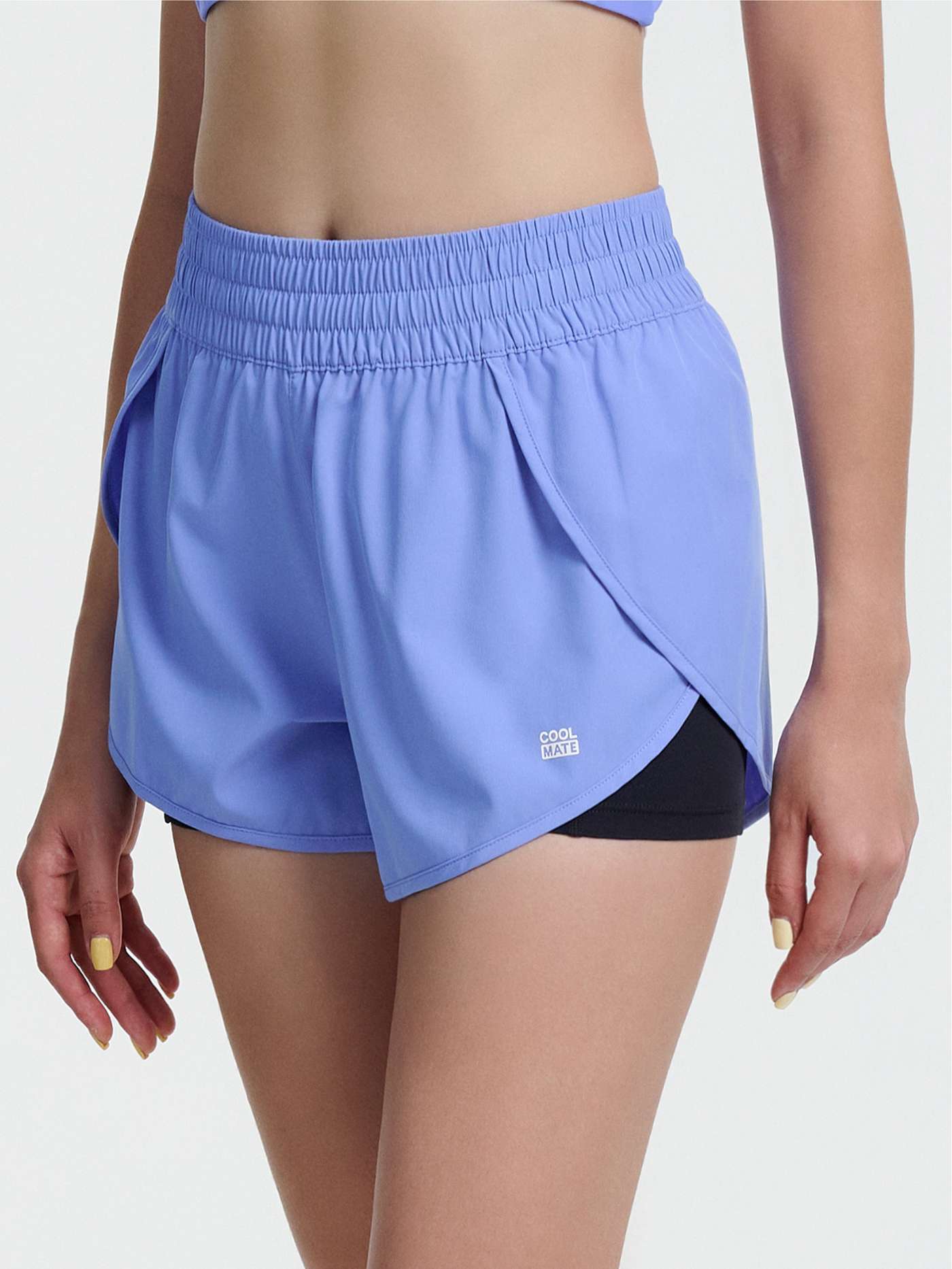 Quần short bơi nữ Summer 2 lớp Coolmate 2IN1 - undefined