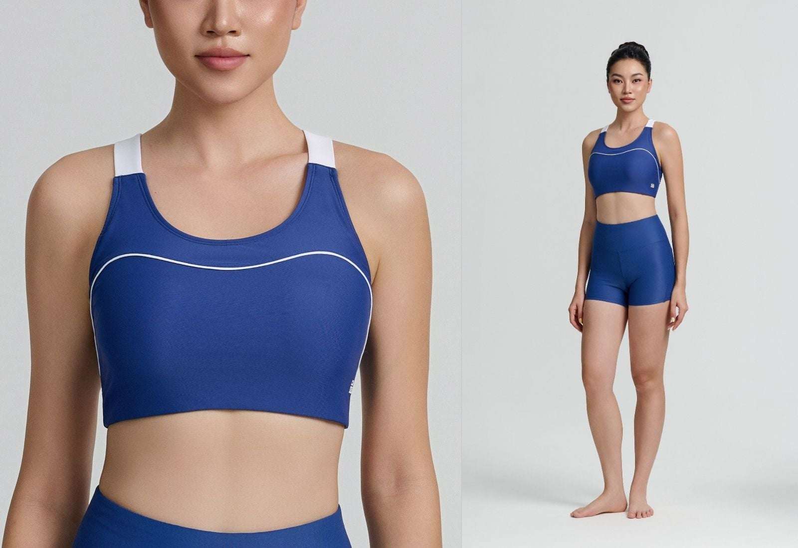 Áo bra bơi nữ Coolmate Cutline