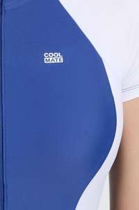color Navy phối trắng