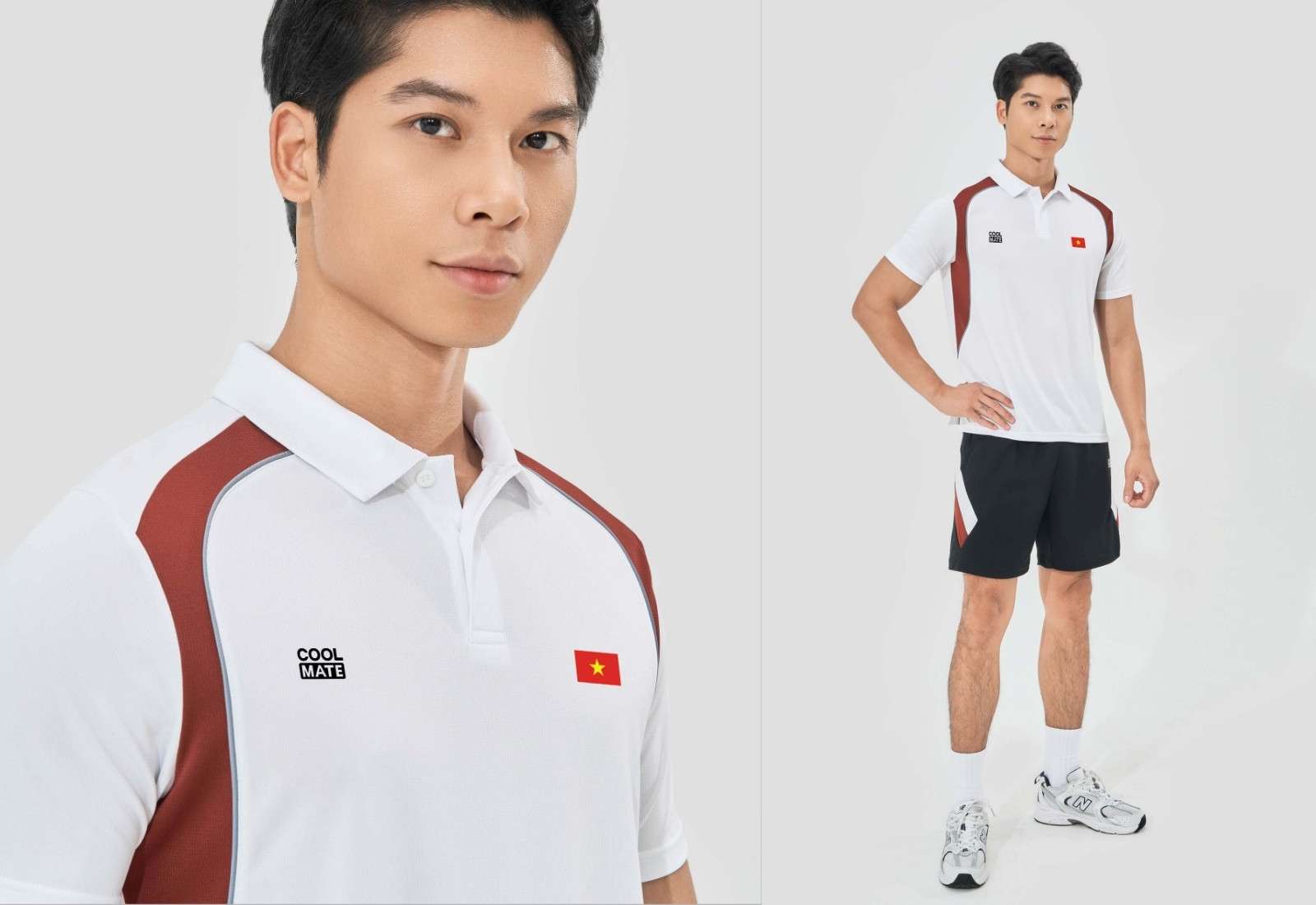 Polo thể thao Promax Flexline active Tự hào Việt Nam