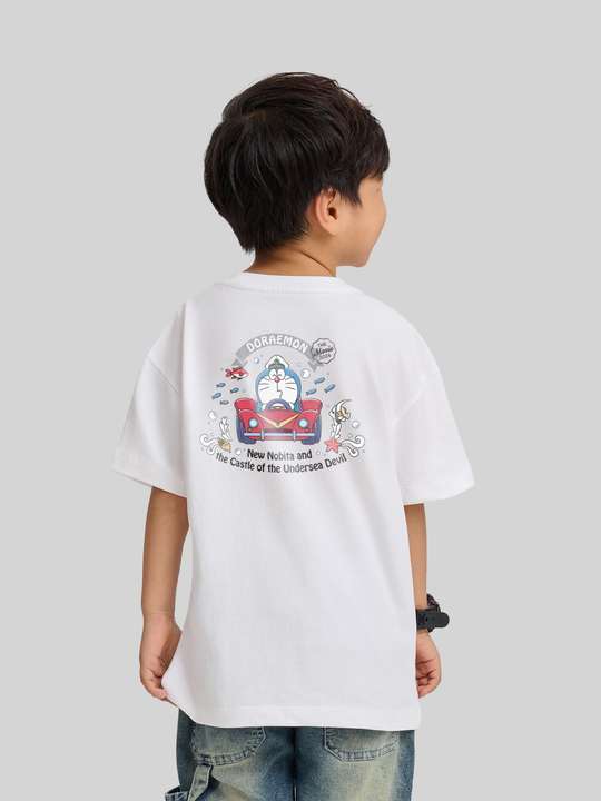Áo thun trẻ em Doraemon Du Hí Nơi Đáy Biển - undefined