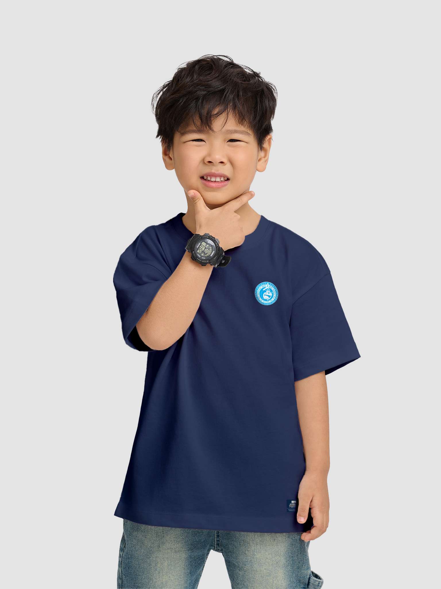 Áo thun trẻ em Doraemon Du Hí Nơi Đáy Biển - undefined