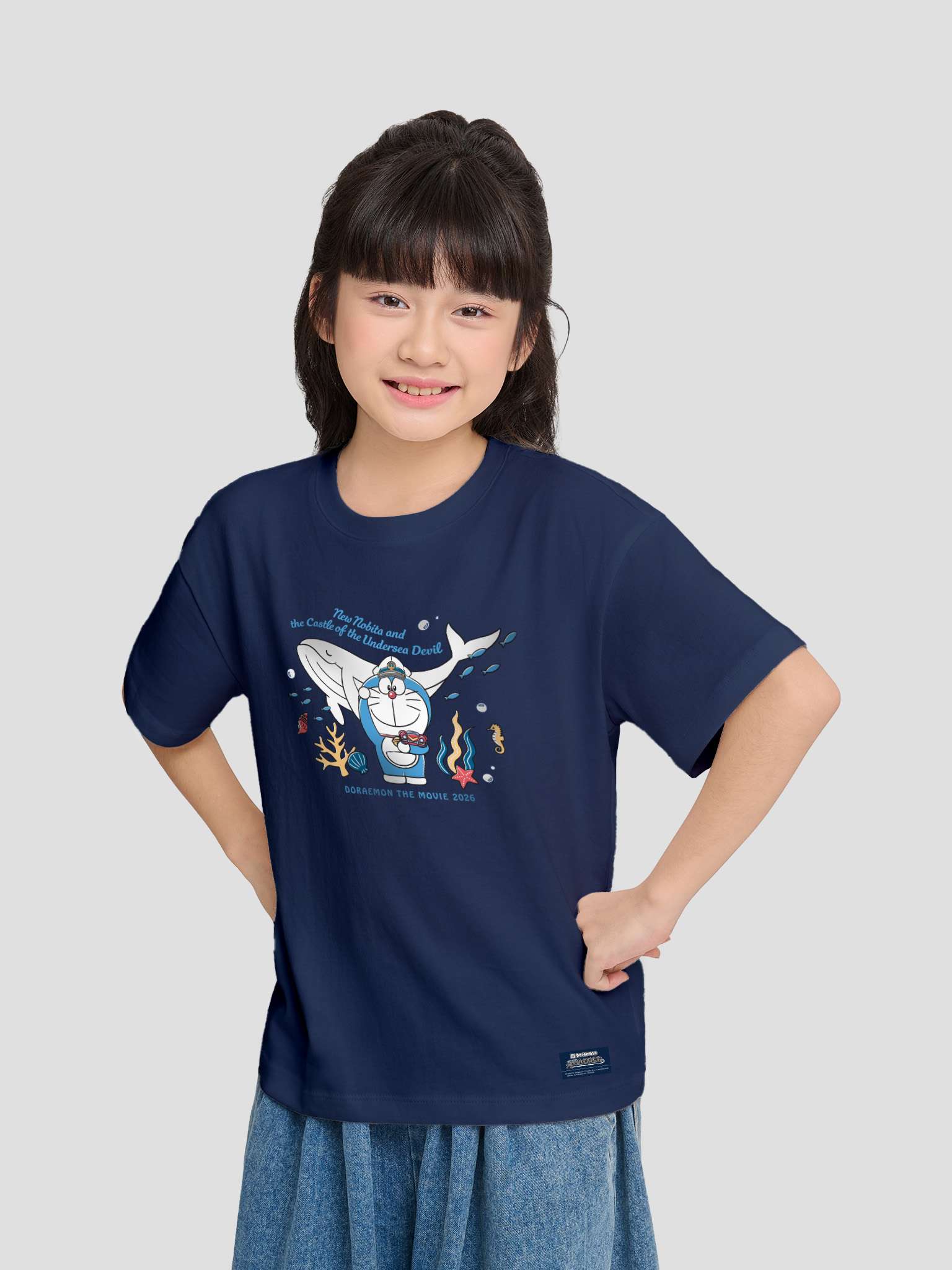 Áo thun trẻ em Doraemon Thanh Âm Đại Dương - undefined