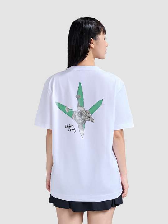 Áo thun Jungle Chim Công - undefined