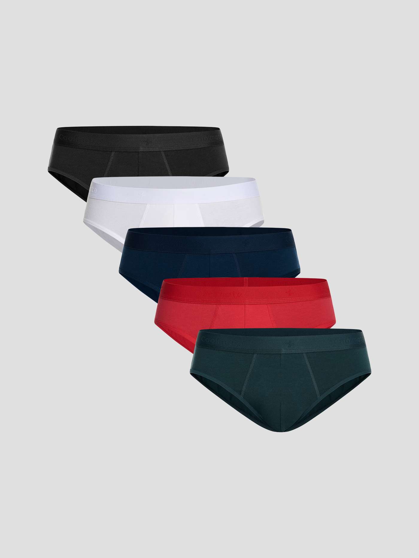 Pack 5 Quần lót nam Brief Cotton Co Giãn Origin - undefined