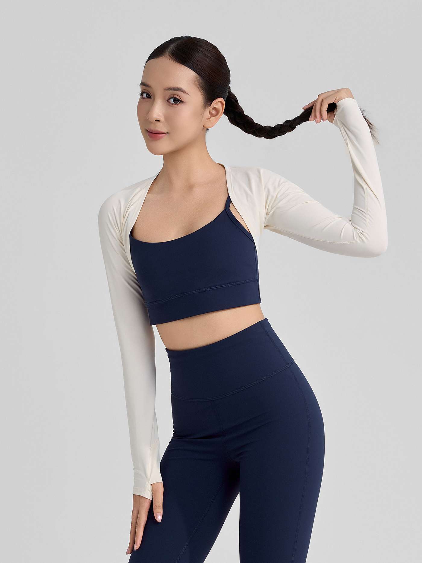 Áo Shrug nữ chống nắng Cooling Sun Protection UPF50 - undefined