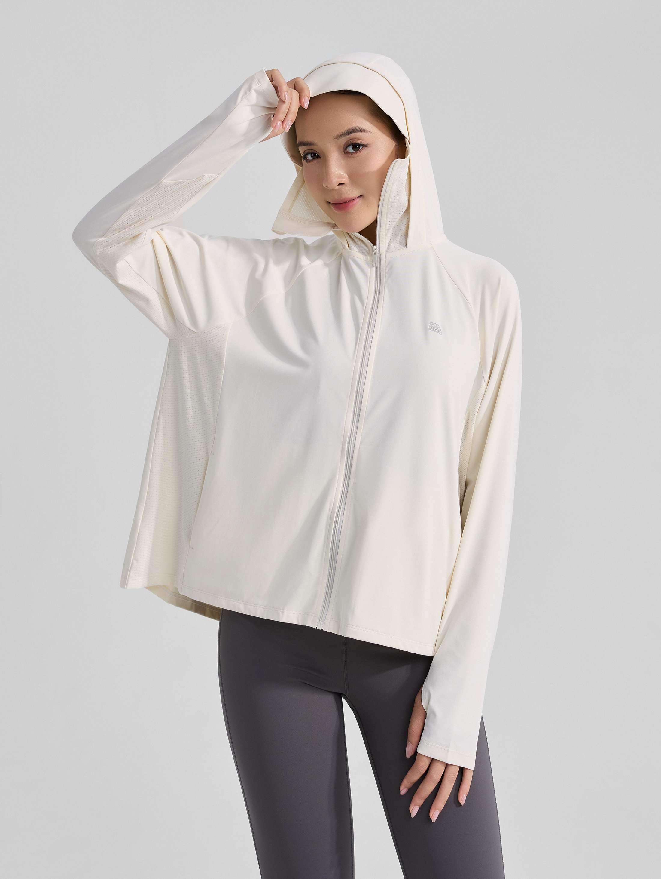 Áo khoác nữ chống nắng AirSwing Cooling Sun Protection UPF50 - undefined