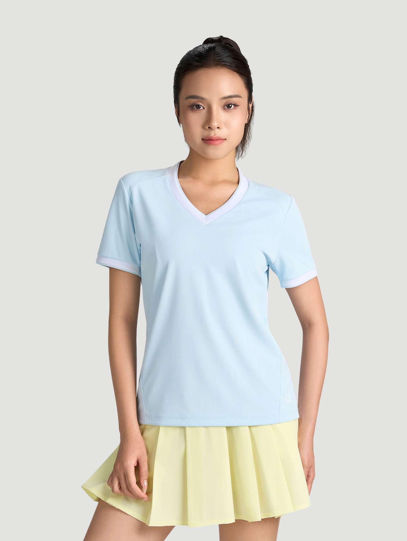 Áo Tshirt Pickleball nữ cổ V Zero Mark - undefined